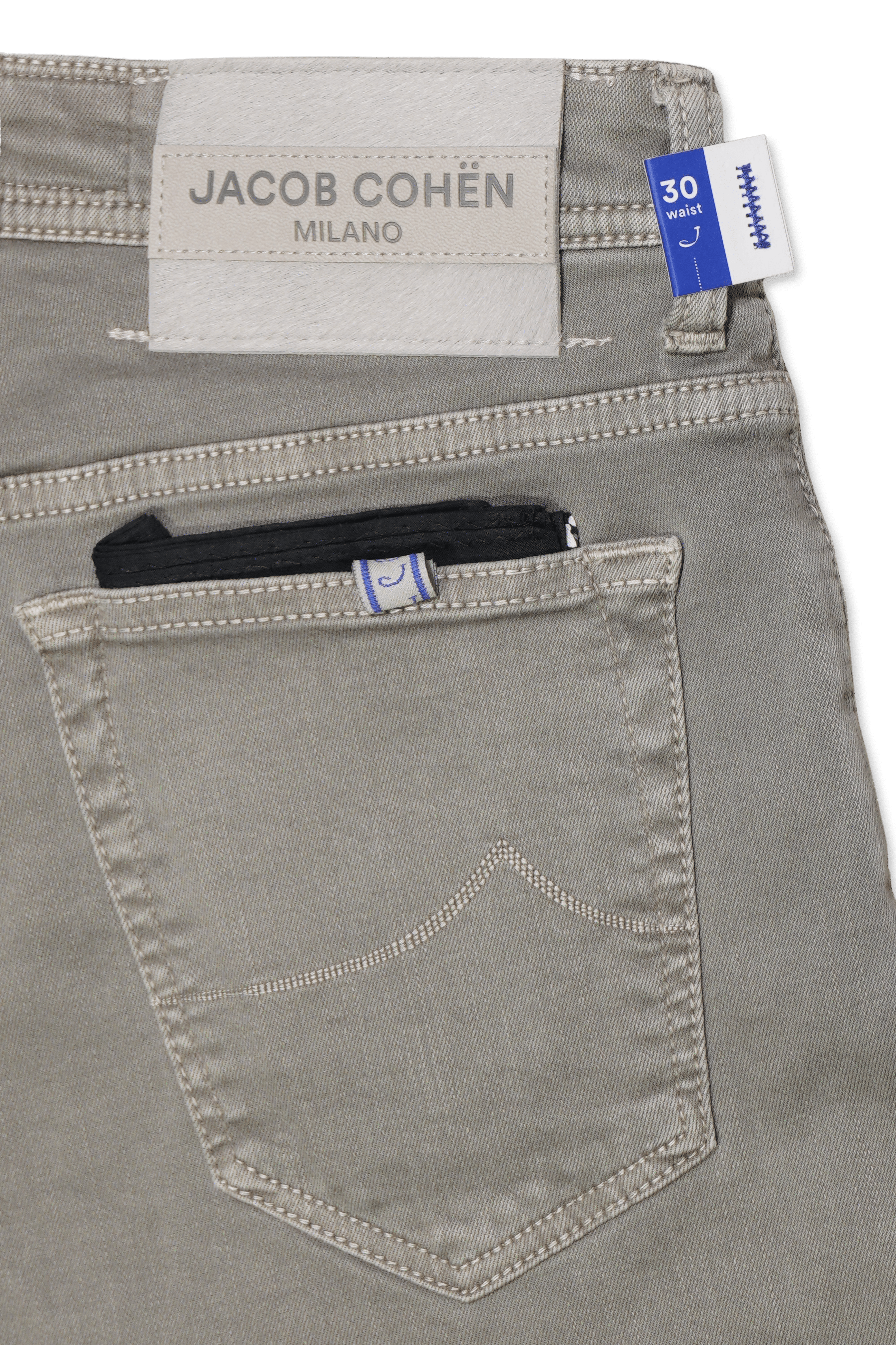 Jacob Cohen Bard Grey Stretch Denim