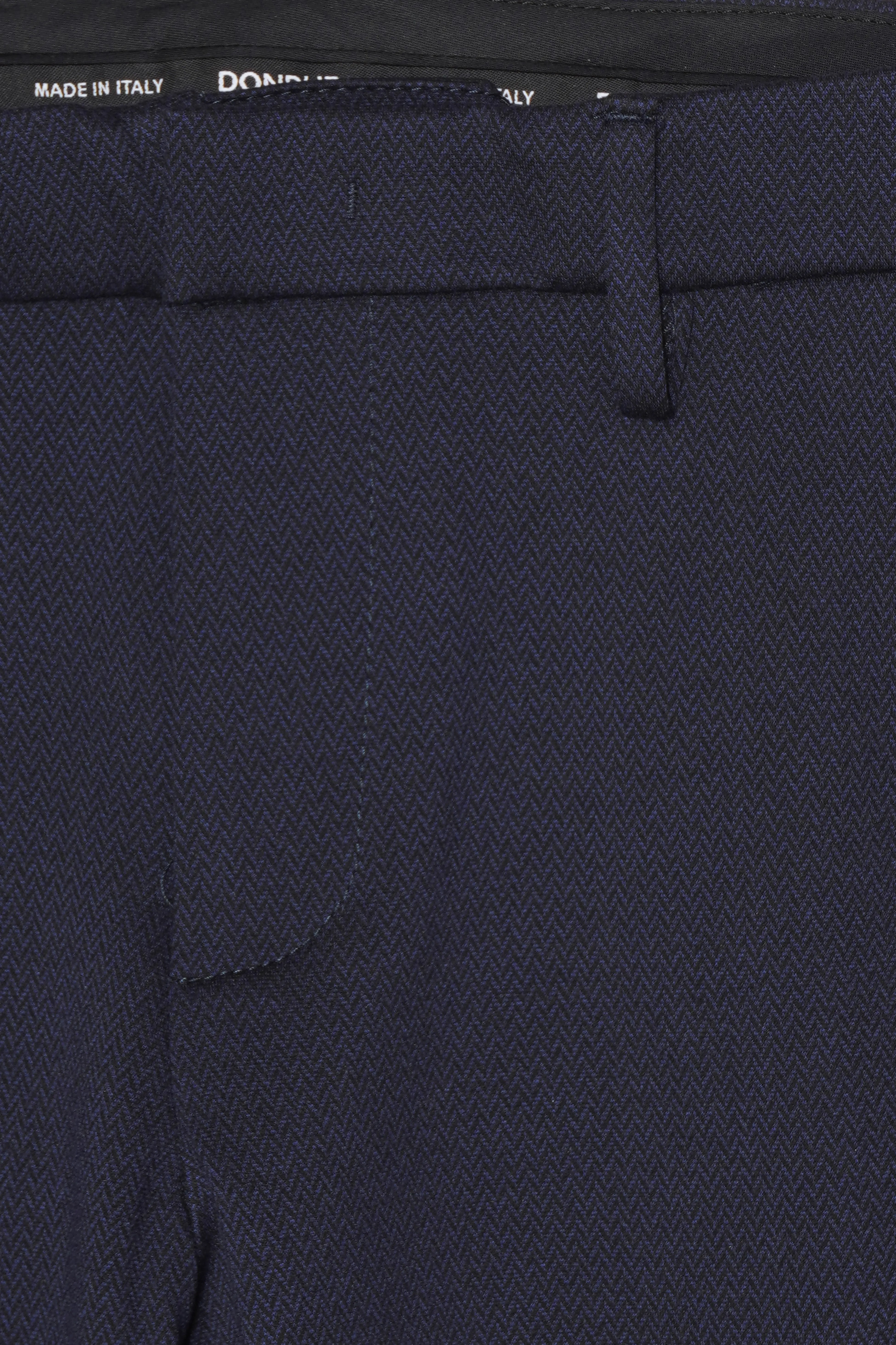 Dondup Gaubert Stretch Herringbone Navy