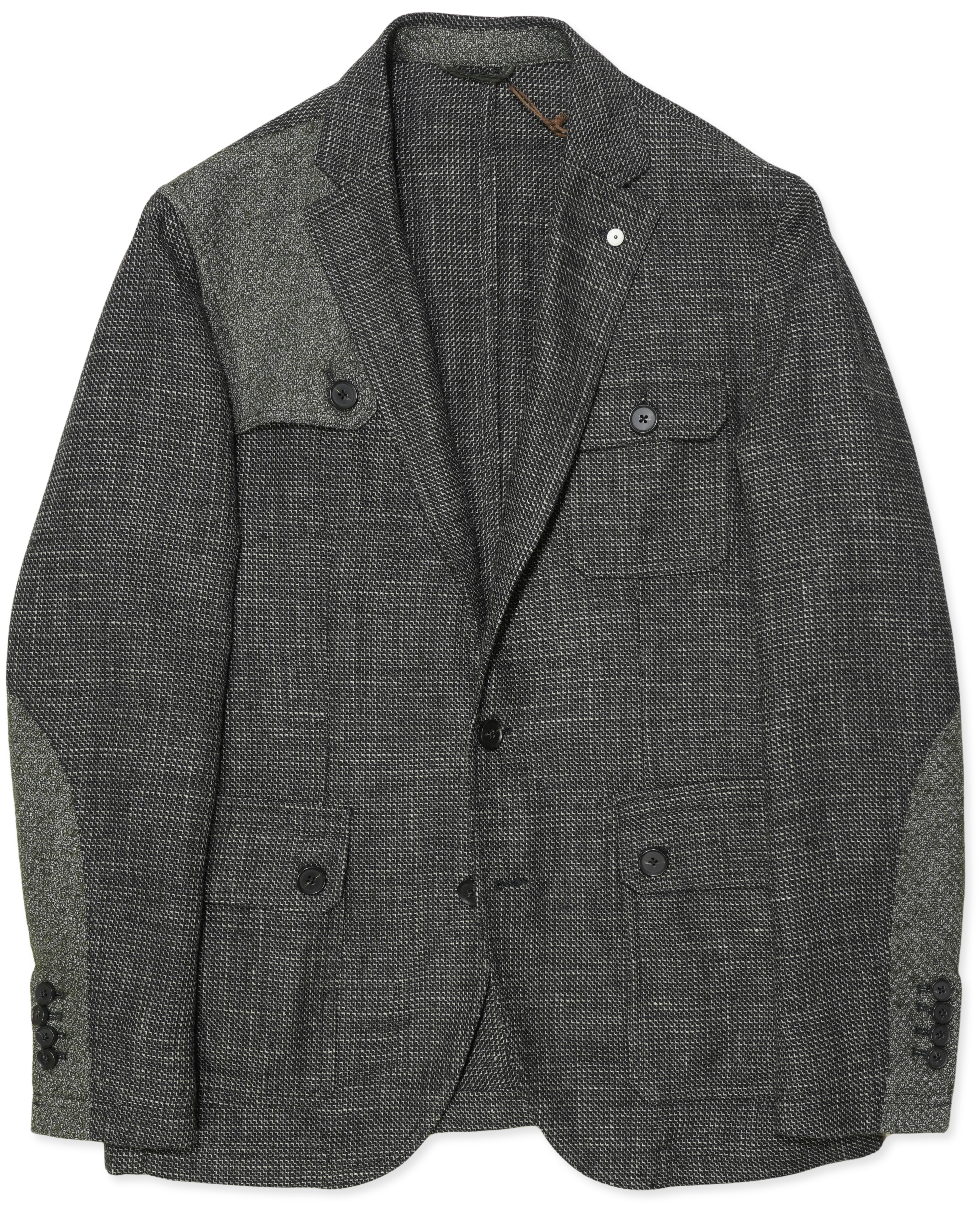 LBM Safari Jacket Patchwork Green