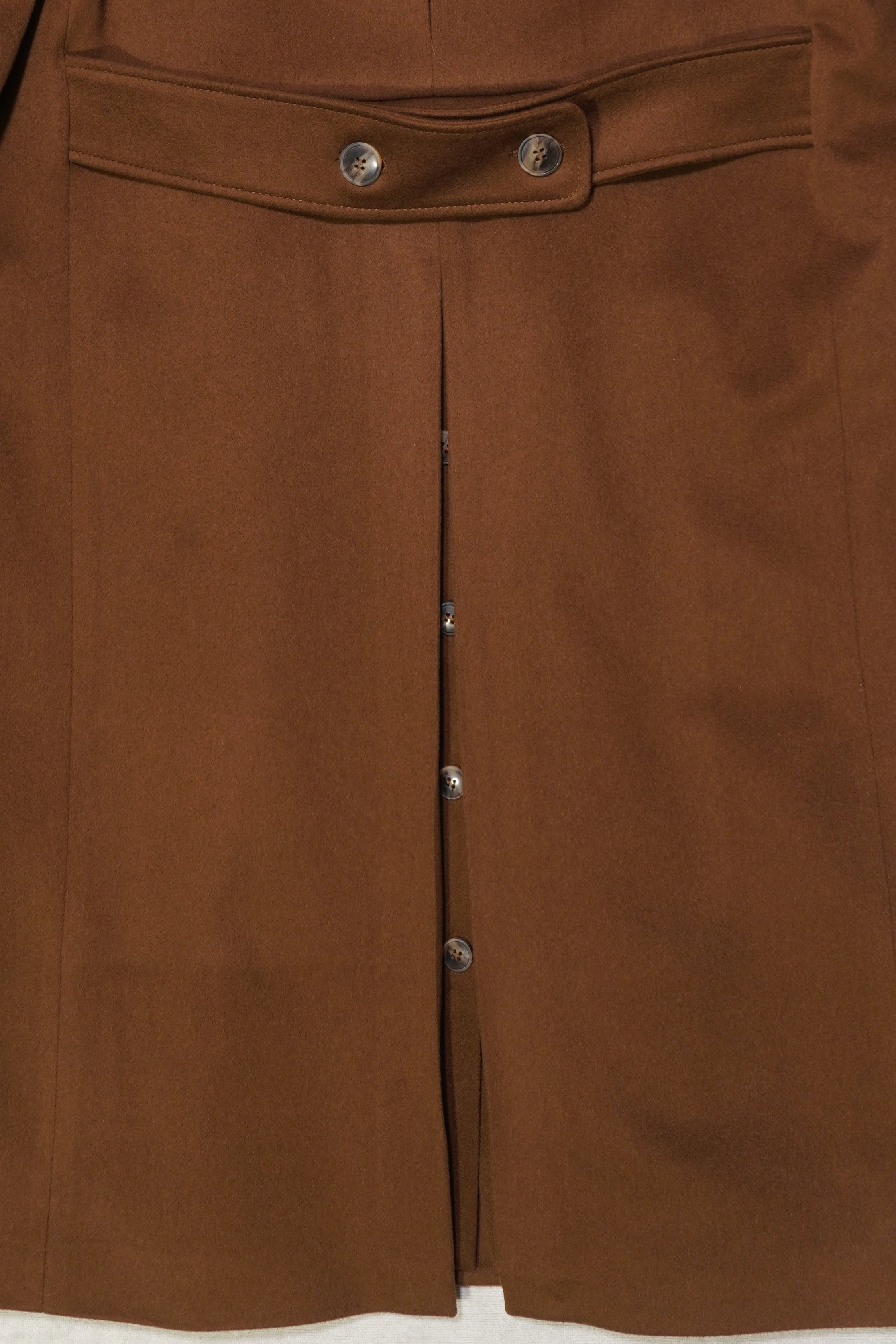 Studio 73 Double Breasted Coat Dark Camel