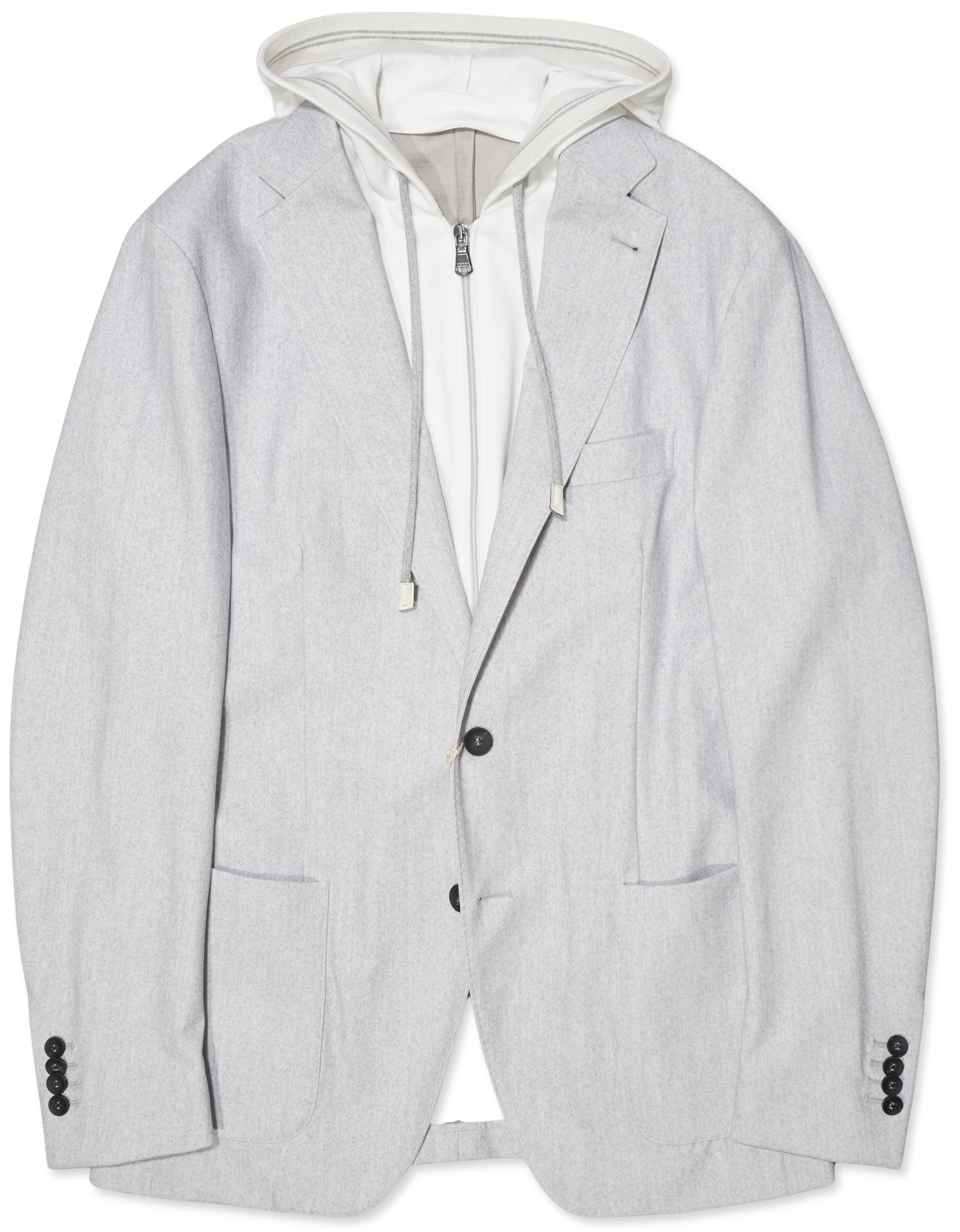 Fradi Technical Jacket Light Grey