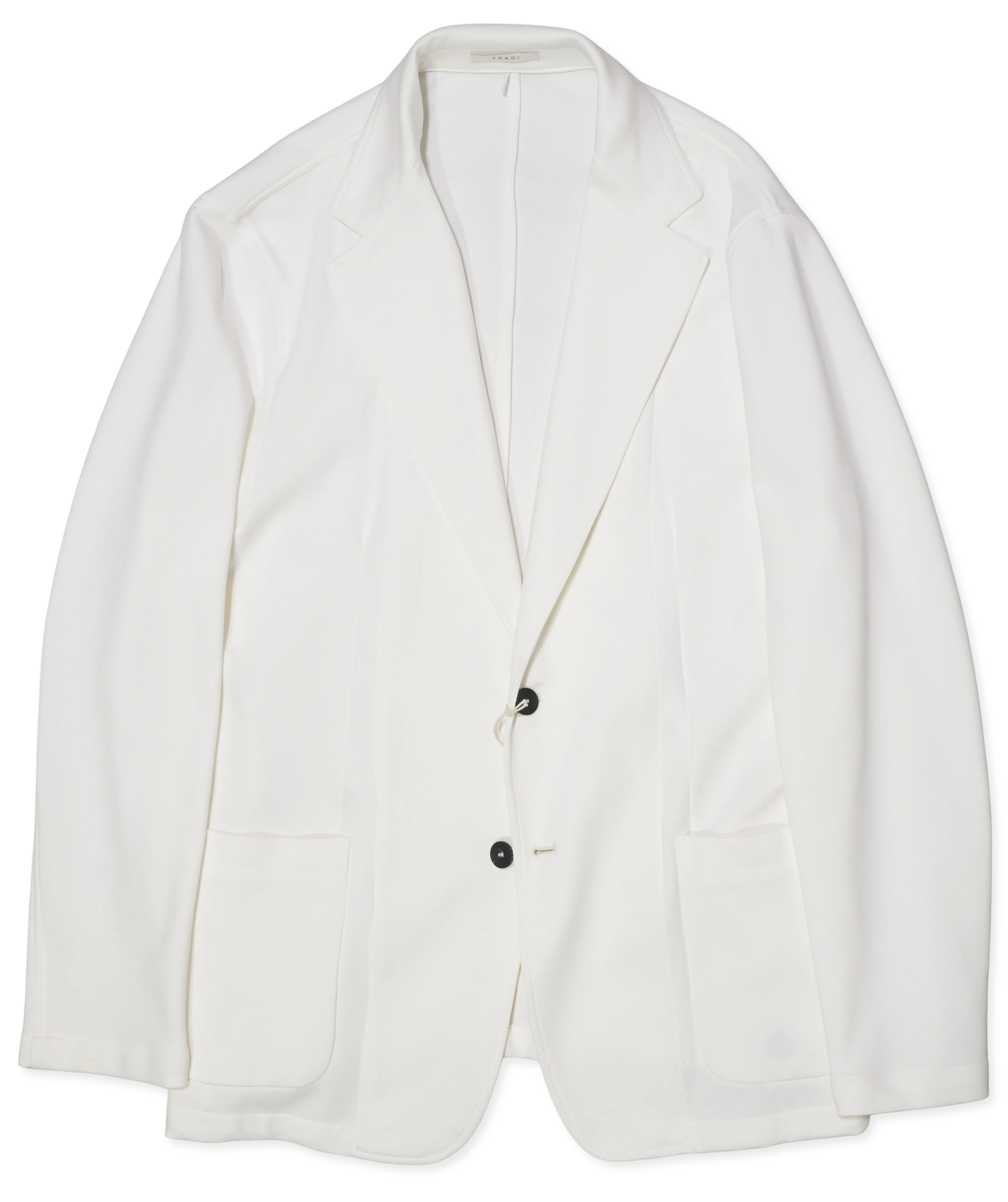 Fradi Hood Jacket Cotton Jersey White