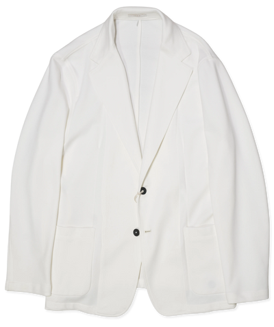 Fradi Hood Jacket Cotton Jersey White
