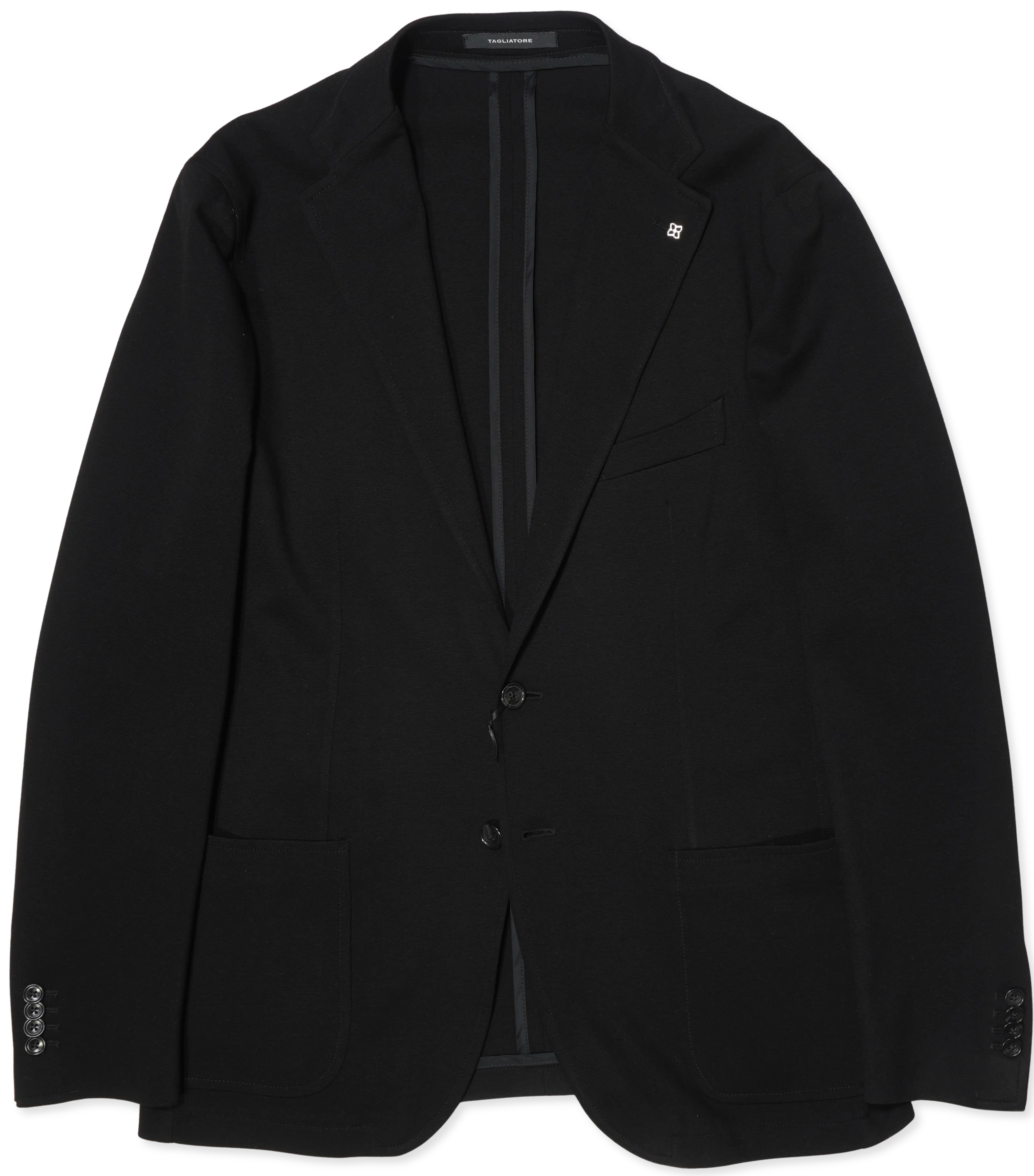 Tagliatore Technical Stretch Jacket Black
