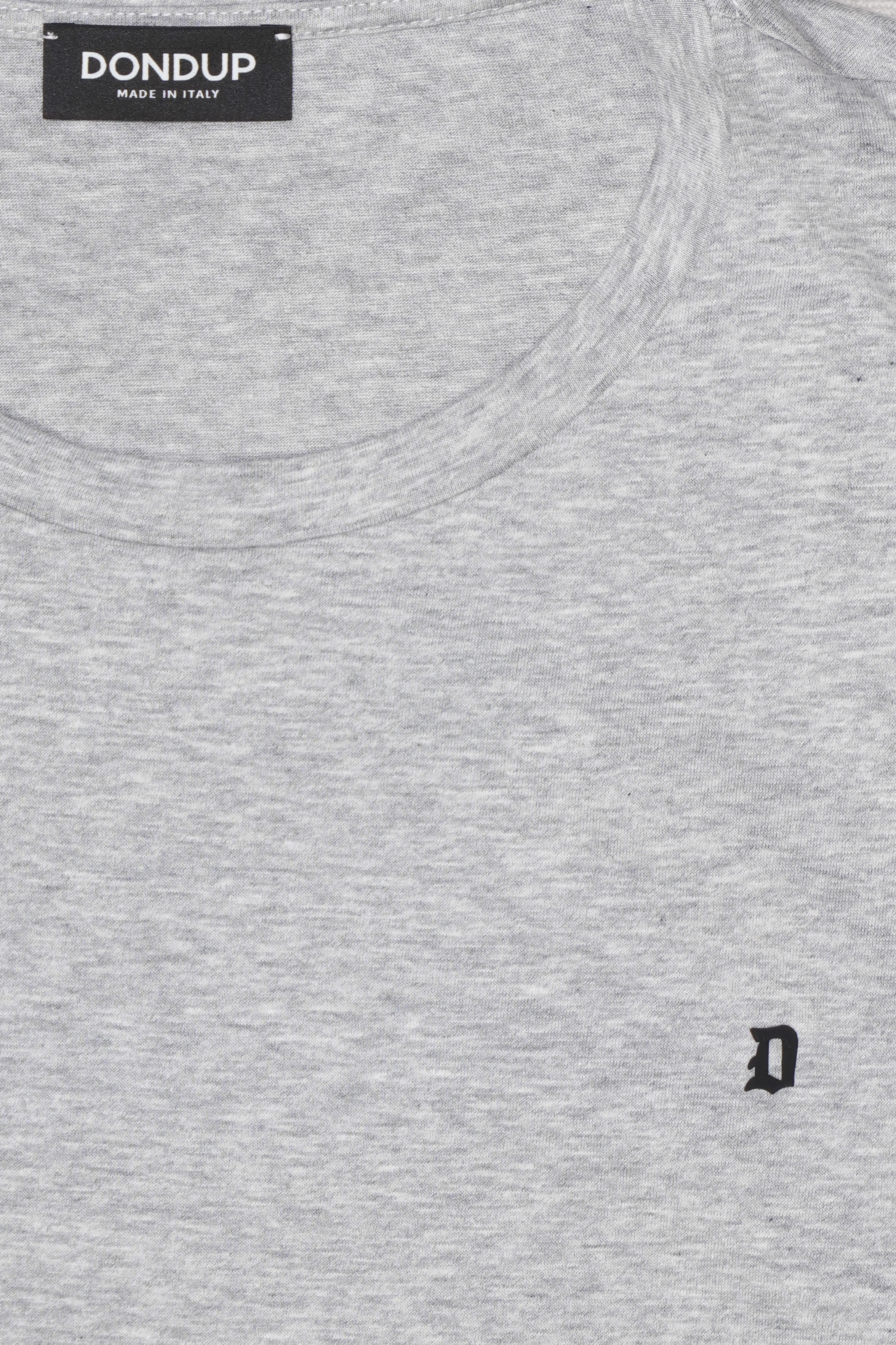 Dondup T-Shirt Pure Cotton Melange Grey