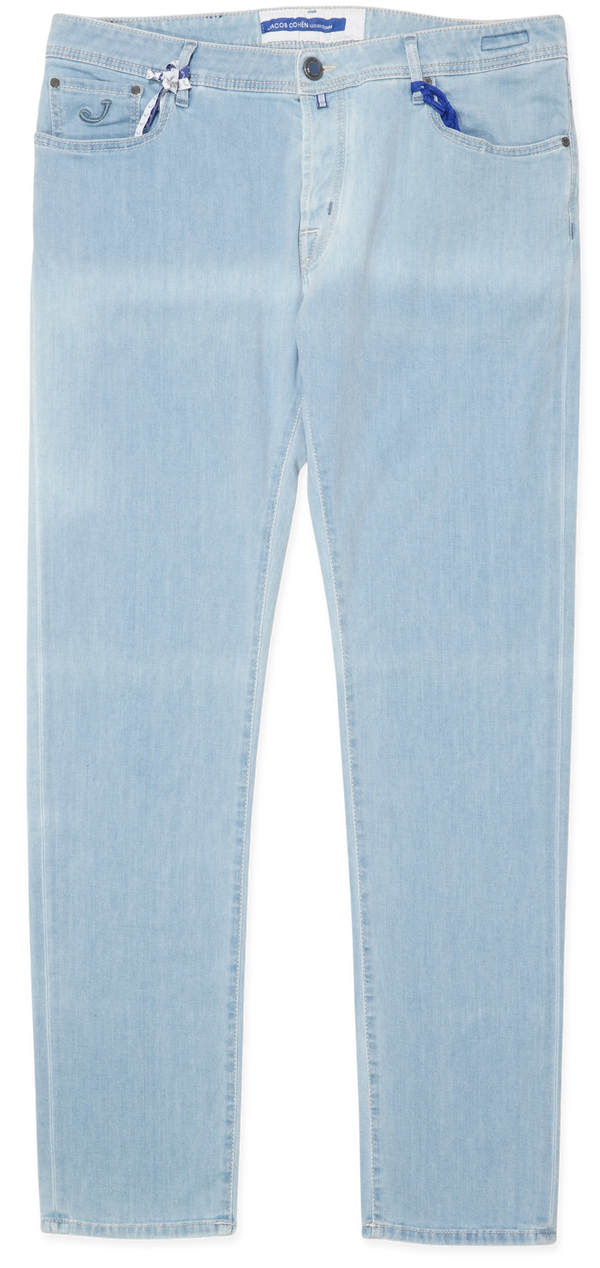 Jacob Cohen Bard Light Blue Stretch Denim