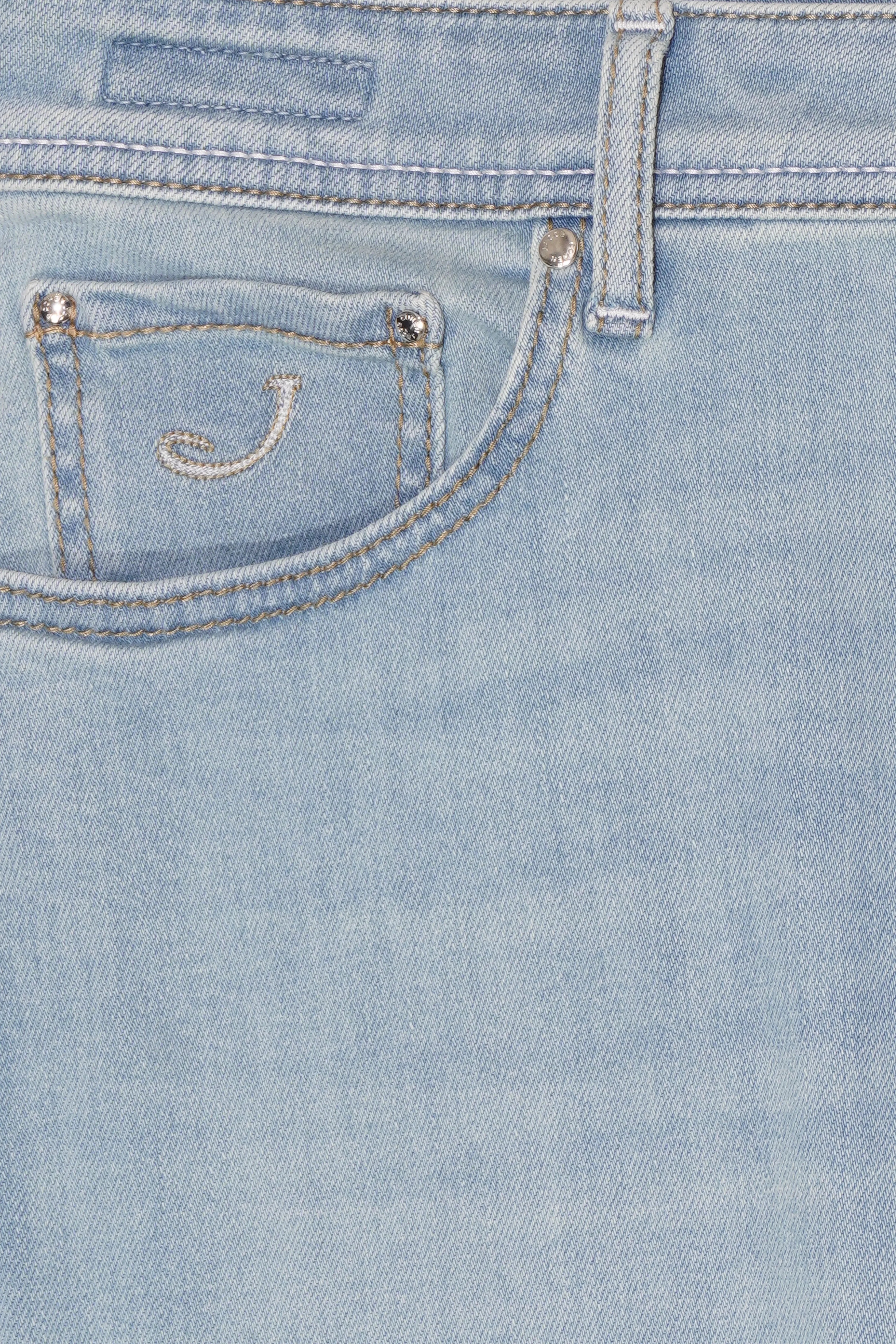 Jacob Cohen Bard Light Blue Stretch Denim