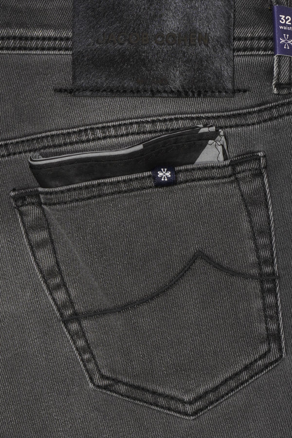 Jacob Cohen Bard Medium Grey Stretch Denim