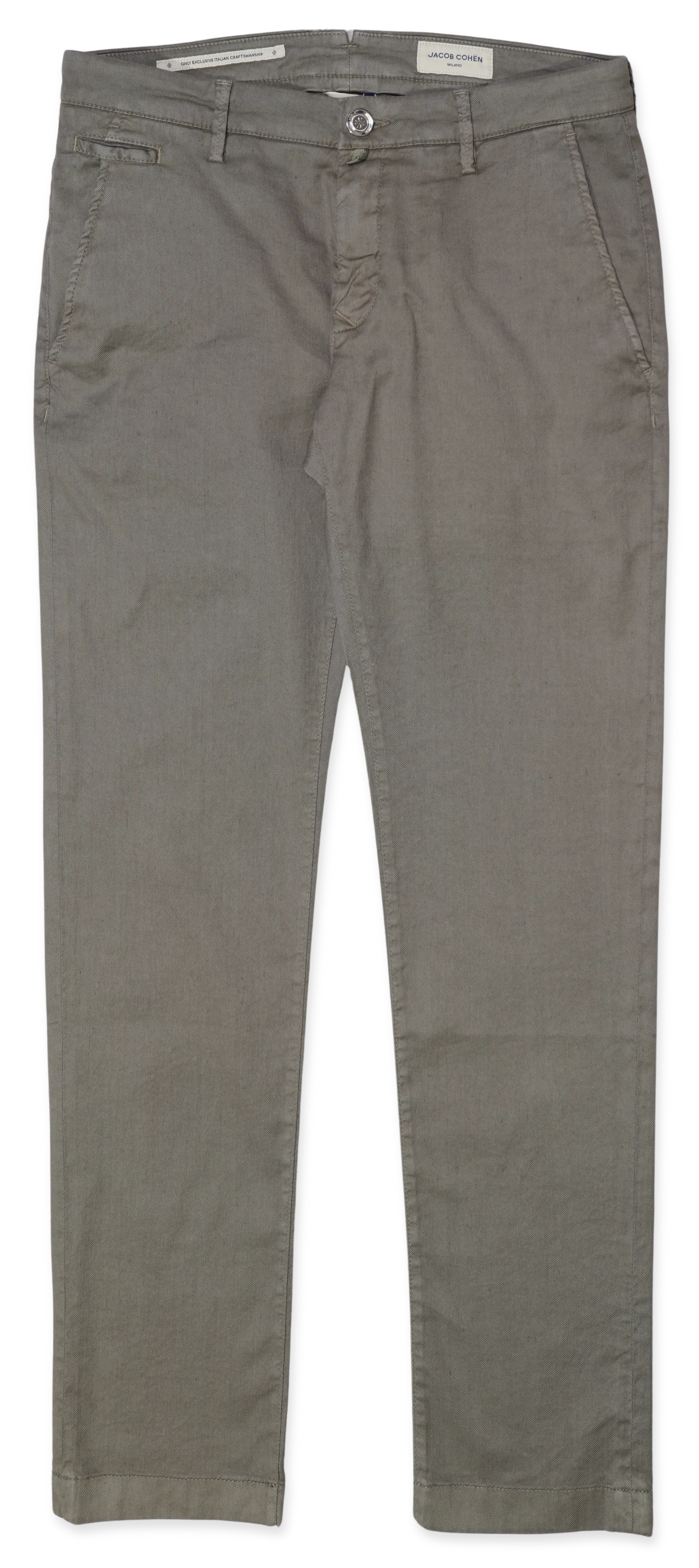 Jacob Cohen Bobby Almond Linen Stretch Trousers