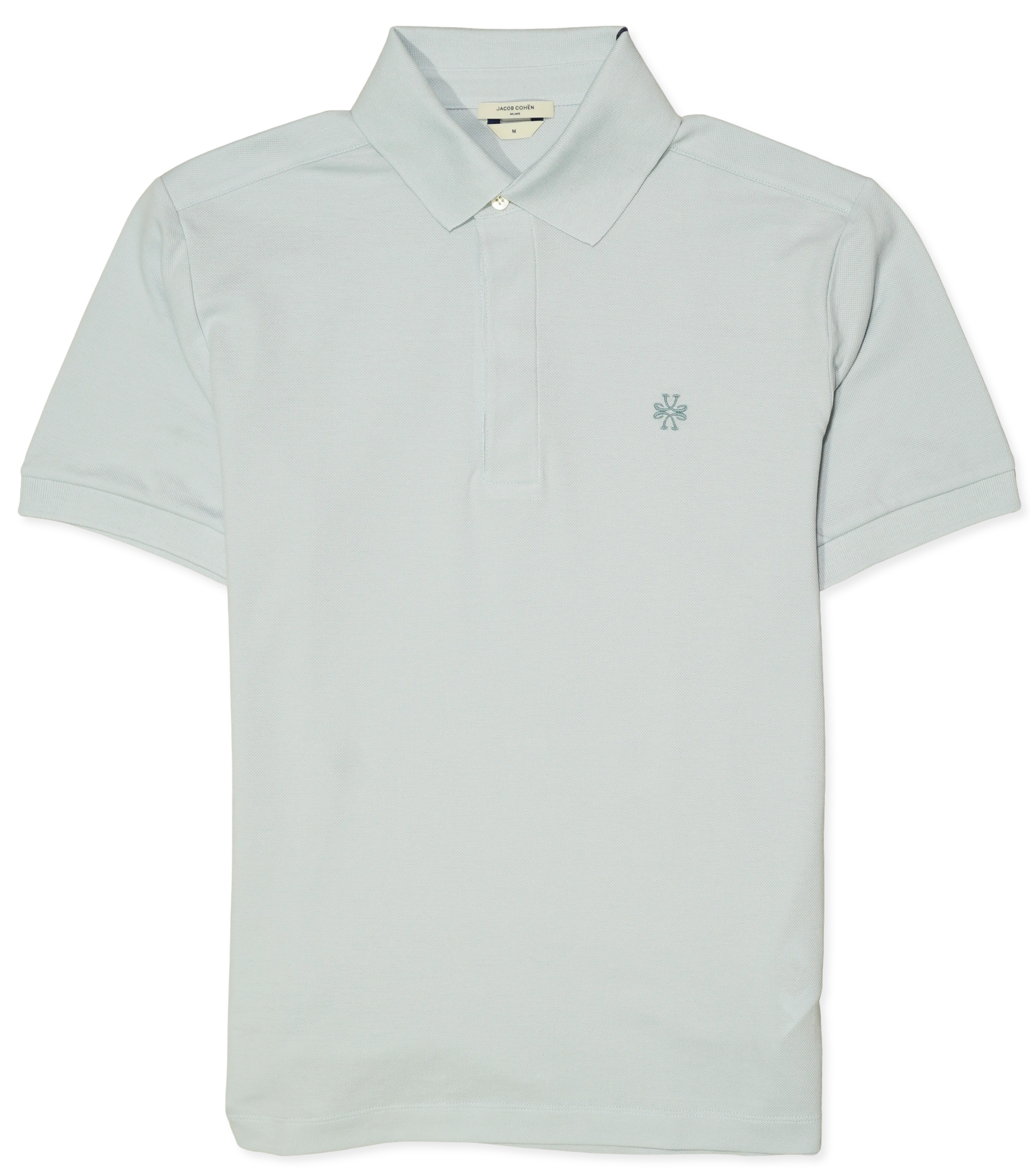 Jacob Cohen Light Blue Cotton Polo Shirt