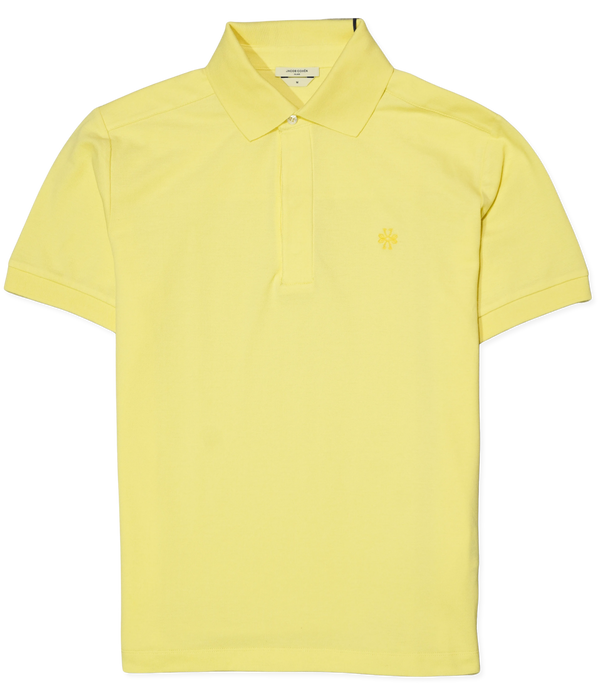 Jacob Cohen Yellow Cotton Polo Shirt
