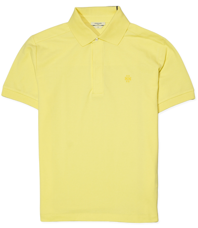Jacob Cohen Yellow Cotton Polo Shirt