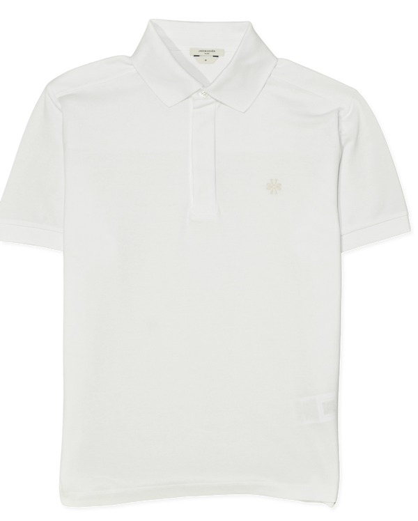 Jacob Cohen White Cotton Polo Shirt