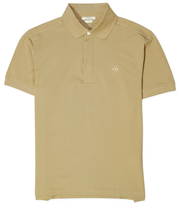 Jacob Cohen Tan Cotton Polo Shirt