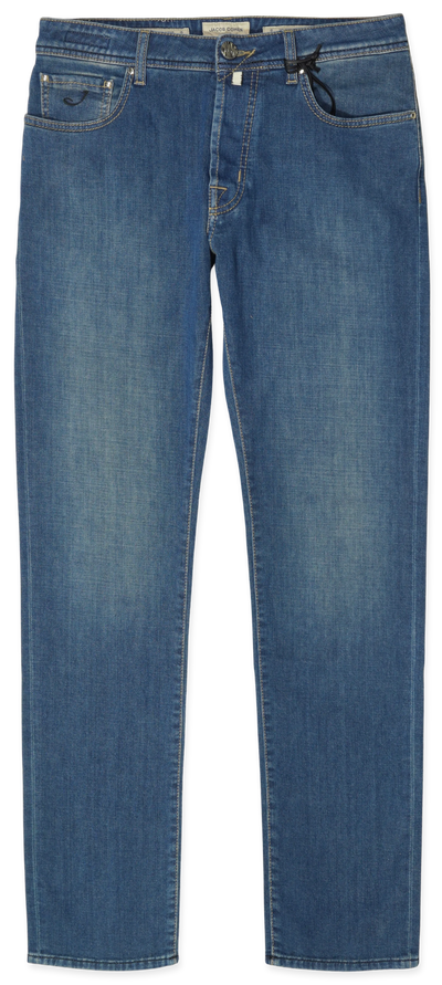 Jacob Cohen Bard Medium Blue Stretch Denim