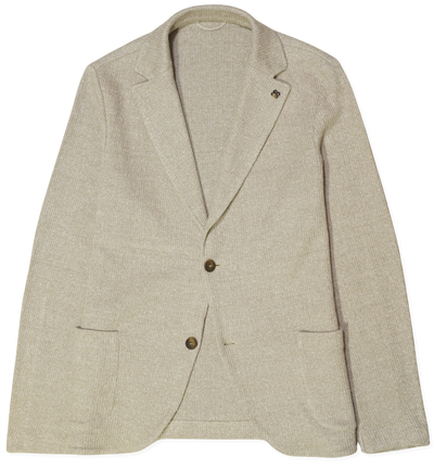 Gran Sasso Knitted Jacket Linen Cotton Linen
