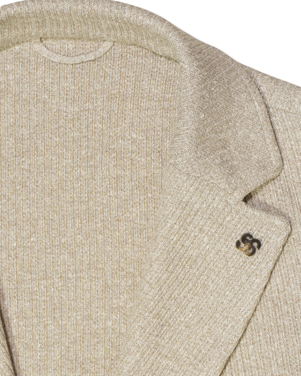 Gran Sasso Knitted Jacket Linen Cotton Linen