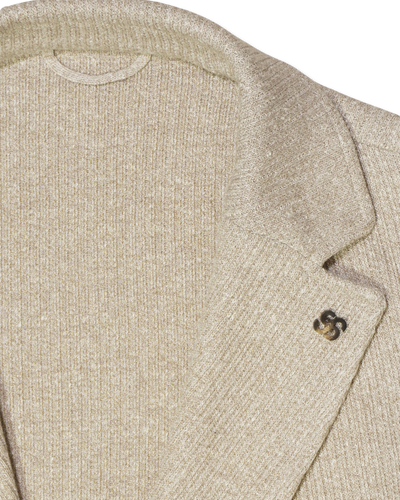 Gran Sasso Knitted Jacket Linen Cotton Linen