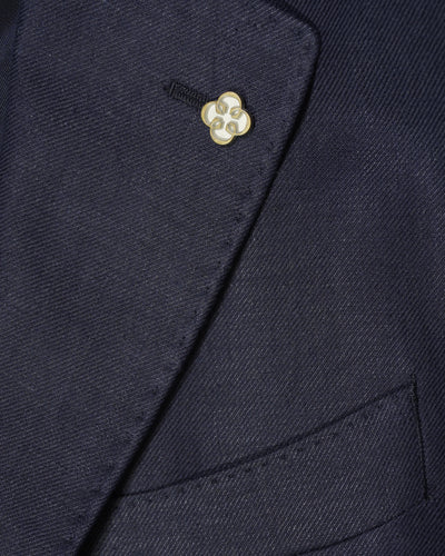 Studio 73 Pure Linen Jacket Ryhs Navy