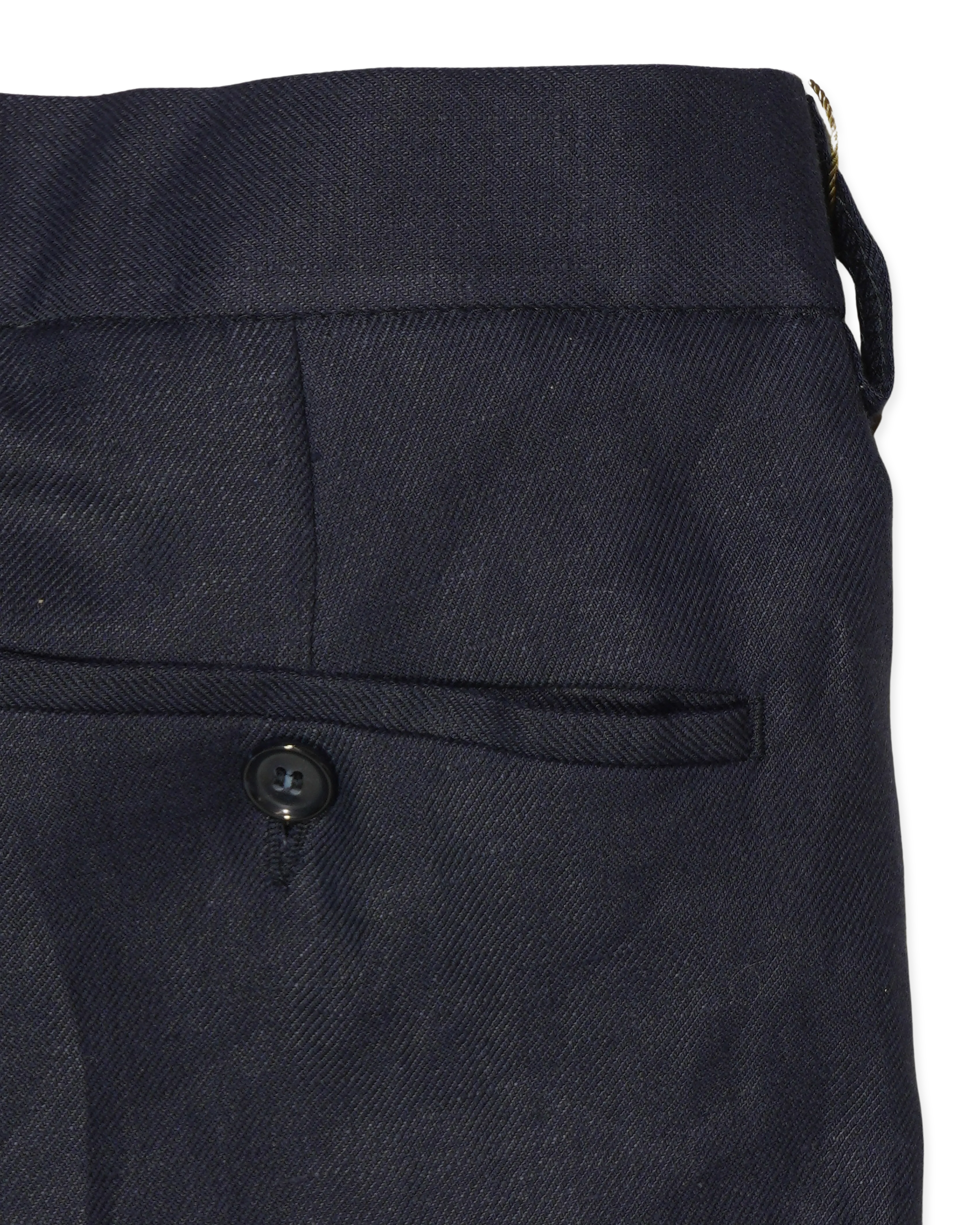 Studio 73 Linen Trousers Ryhs Navy
