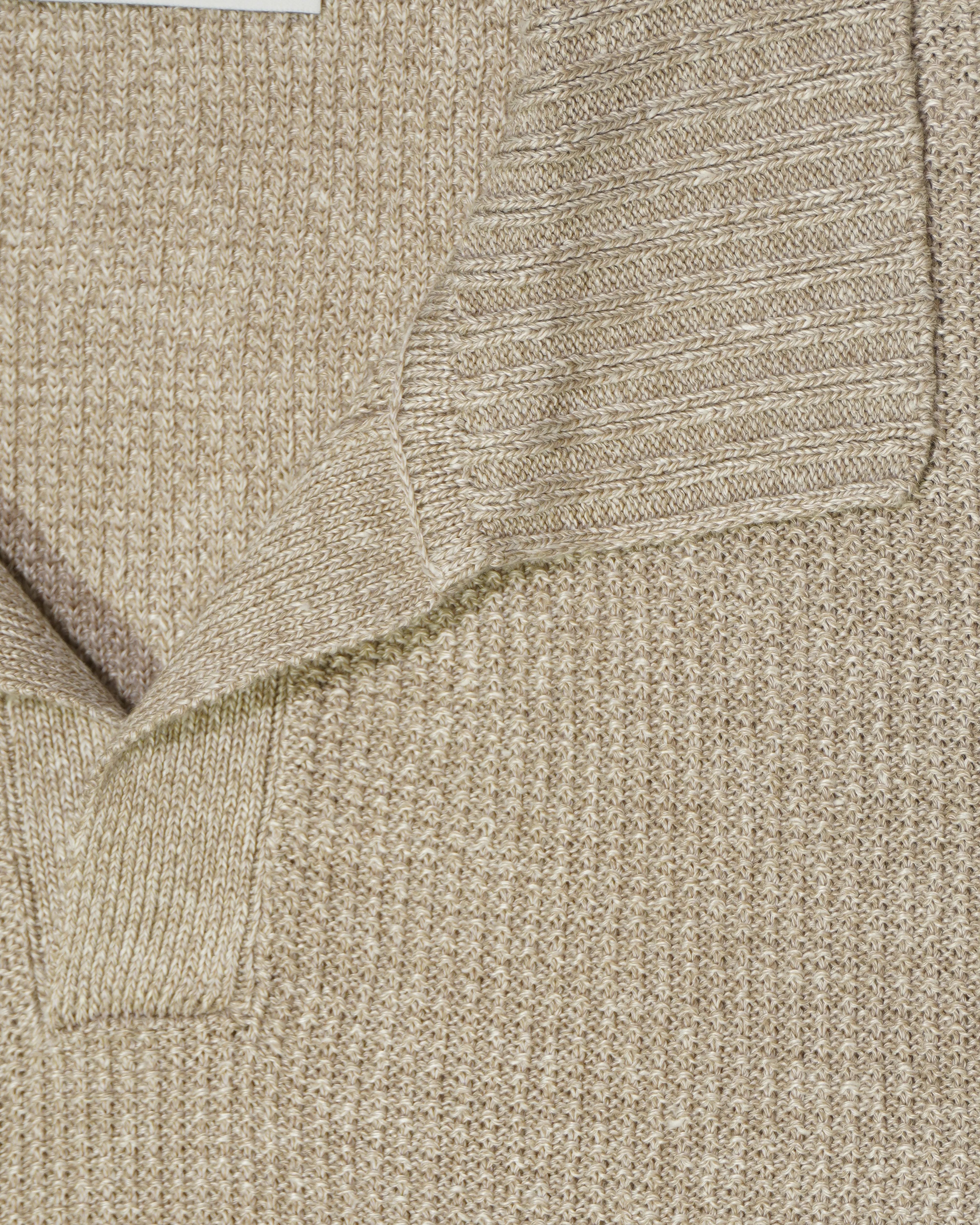 Gran Sasso Polo Shirt Linen Cotton Linen