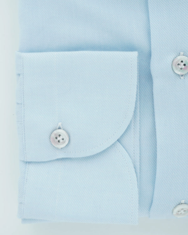 Giannetto Shirt Cotton Cashmere Light Blue