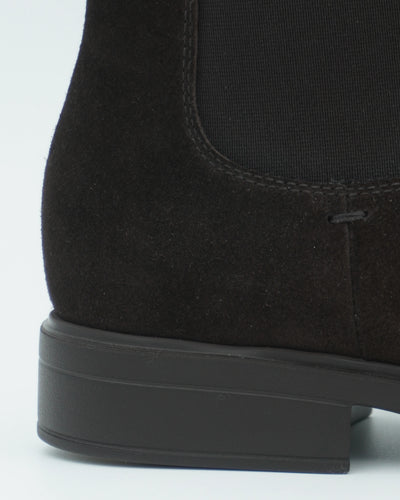 Doucals Chelsea Boots Suede Dark Brown