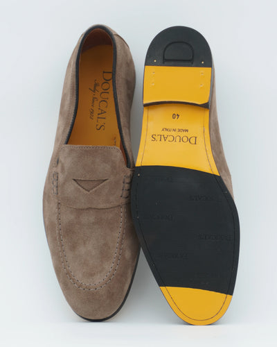 Doucals Penny Loafer Suede Light Brown