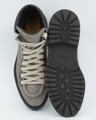 Doucals Lace-up Hiking Boot Light Grey