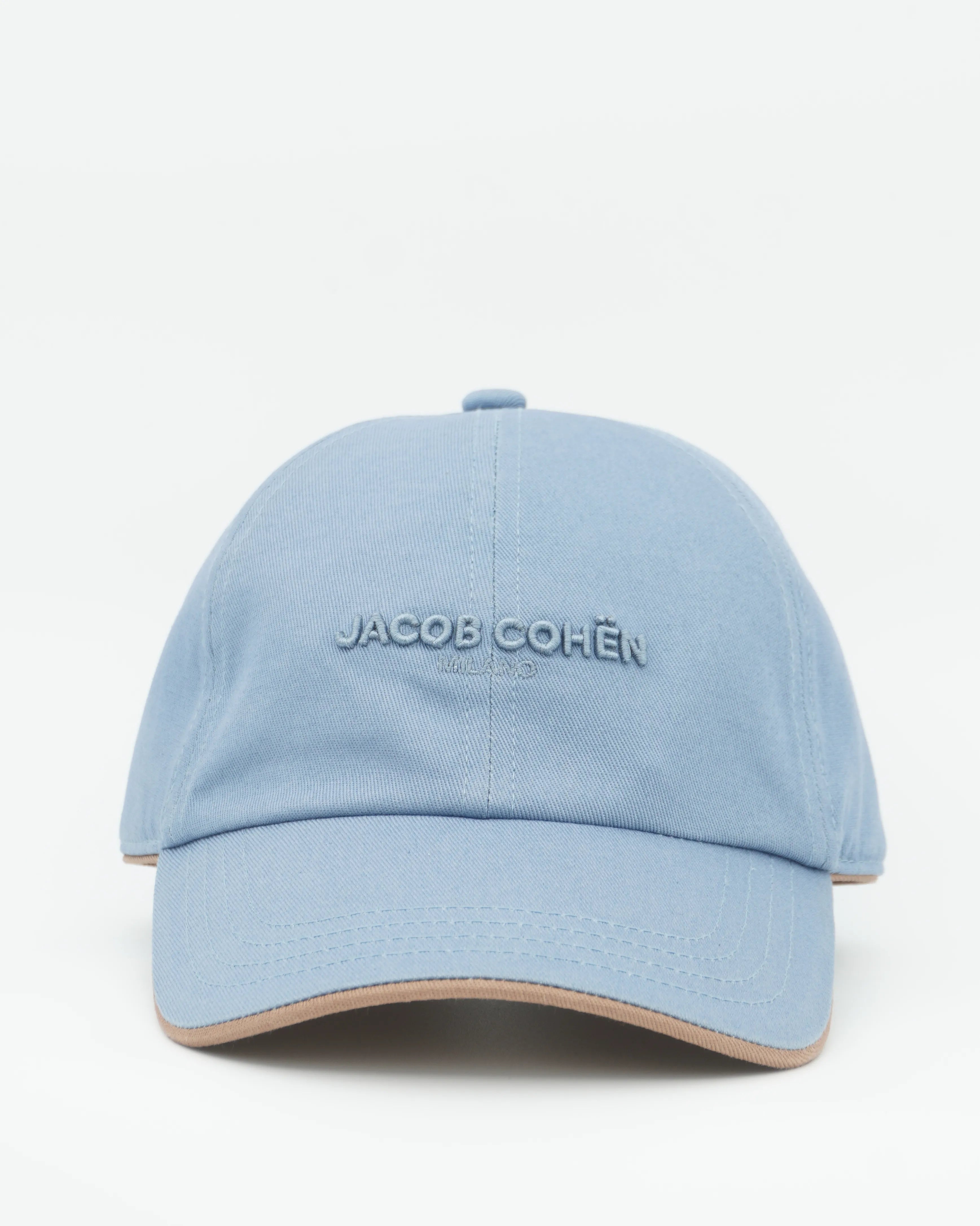 Jacob Cohen Pure Cotton Cap Light Blue