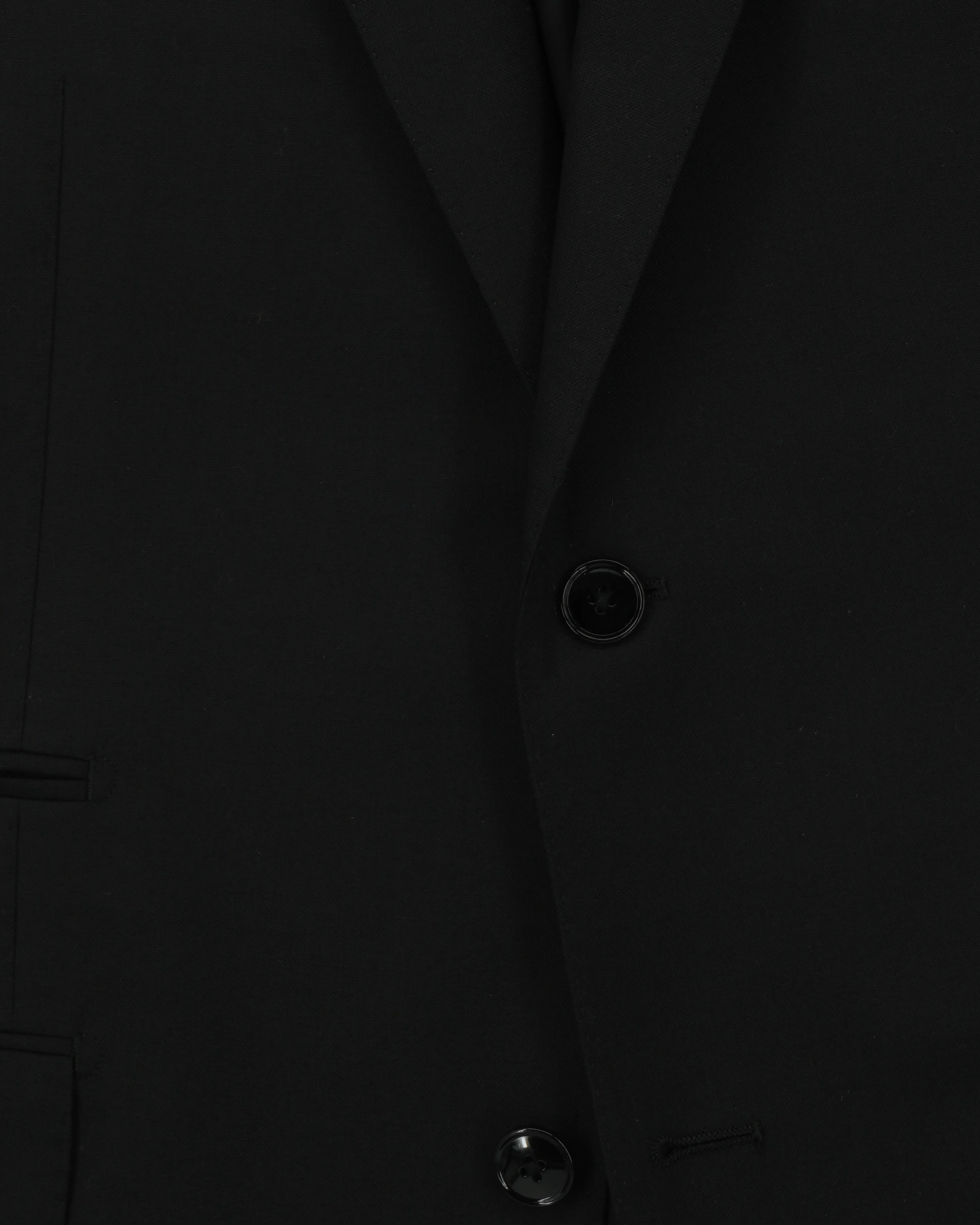 Thomas Jacket Wool Super 130 Black