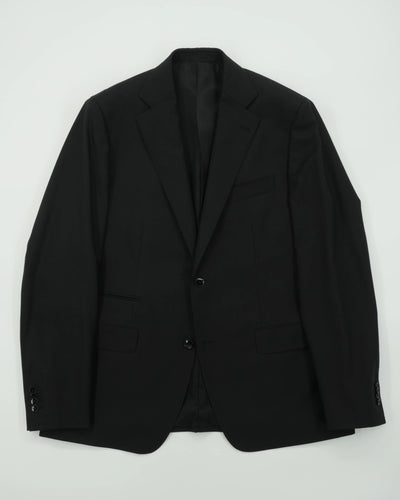 Thomas Jacket Wool Super 130 Black