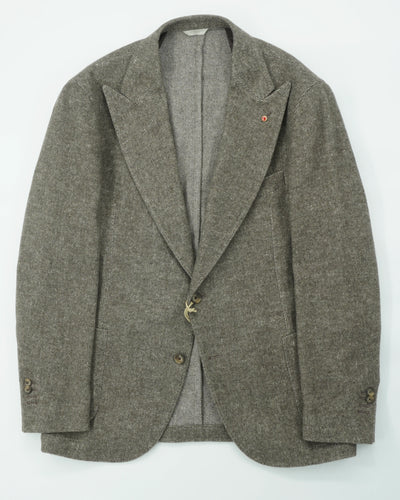 Jerry Key Jacket Brushed Light Brown