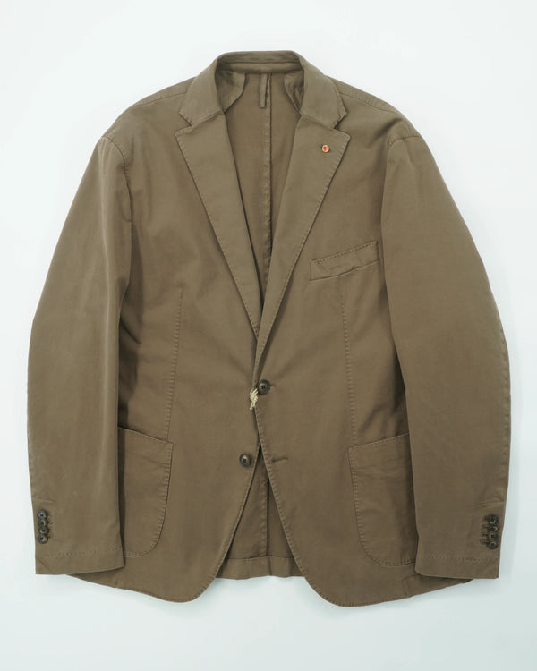 Jerry Key Jacket Cotton Stretch Beige
