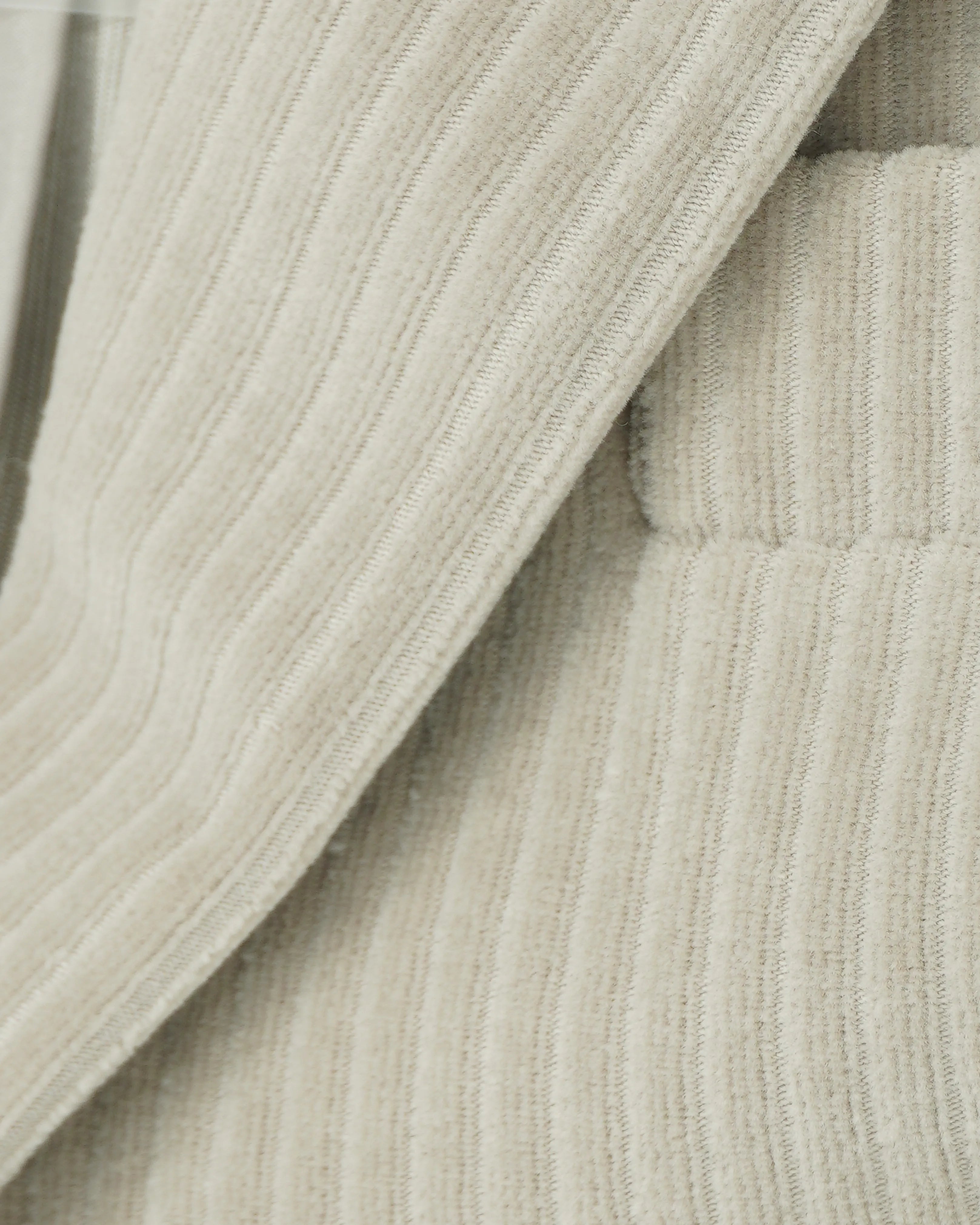 Circolo Jacket Wide Corduroy Light Grey