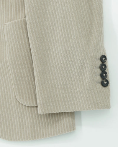 Circolo Jacket Wide Corduroy Light Grey