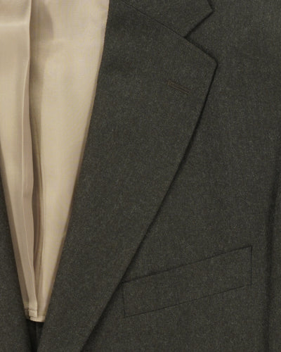 Morris Jacket Pure Wool Flannel Brown