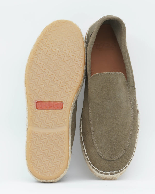 Abarca Espadrilles Suede Green