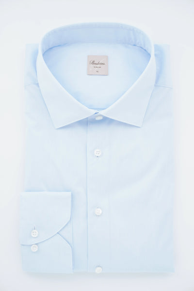 Stenströms Shirt Dress Stretch Slim Fit Light Blue