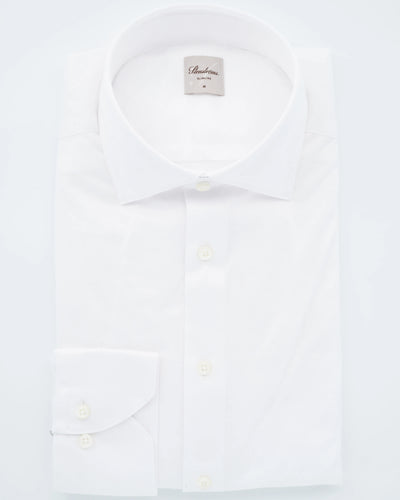 Stenströms Shirt Pure Cotton Jersey White