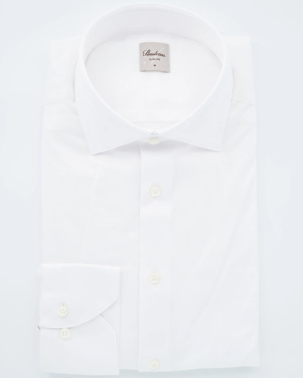 Stenströms Shirt Pure Cotton Jersey White