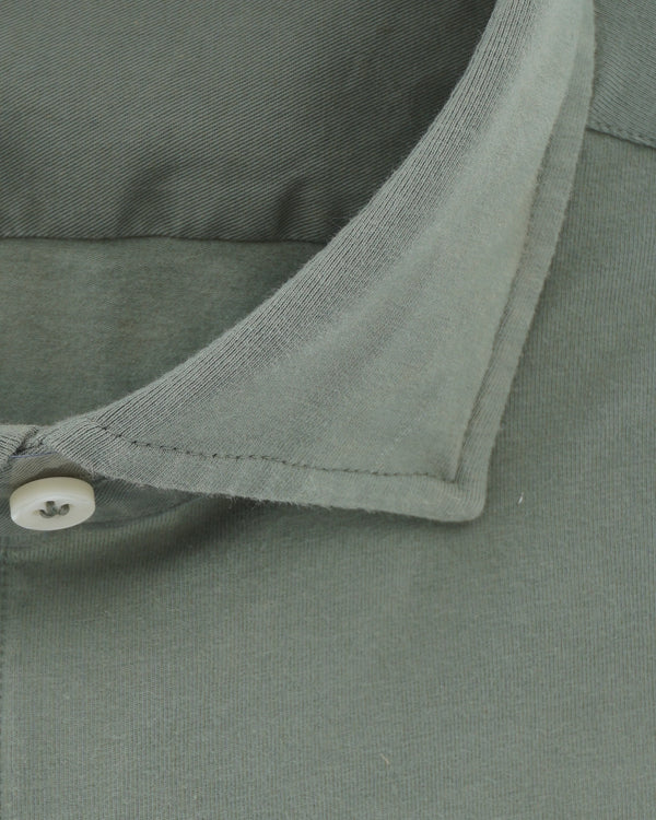 Sonrisa Shirt Washed Cotton Jersey Green