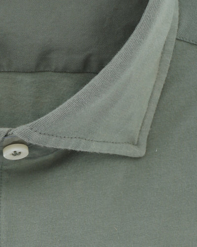 Sonrisa Shirt Washed Cotton Jersey Green