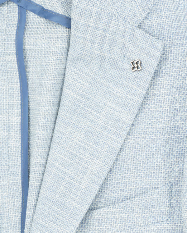 Tagliatore Jacket Silk Blend Light Blue