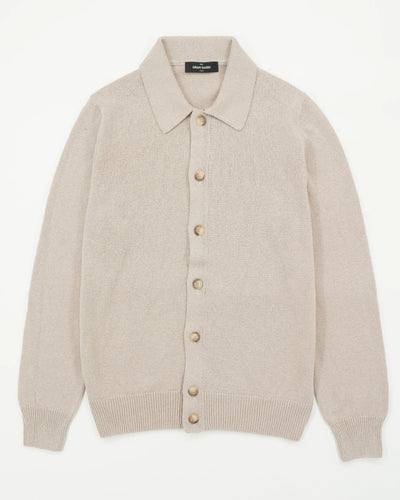 Gran Sasso Cardigan Cotton Cashmere Light Beige