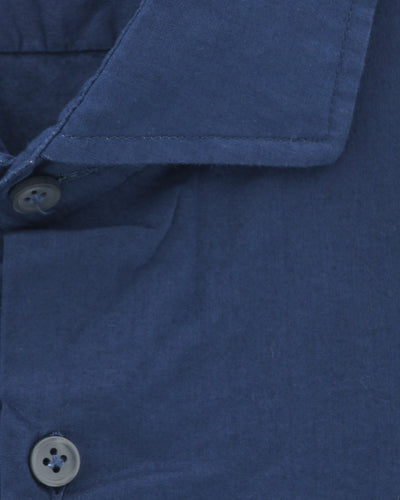 Sonrisa Shirt Lightweight Cotton Stretch Navy