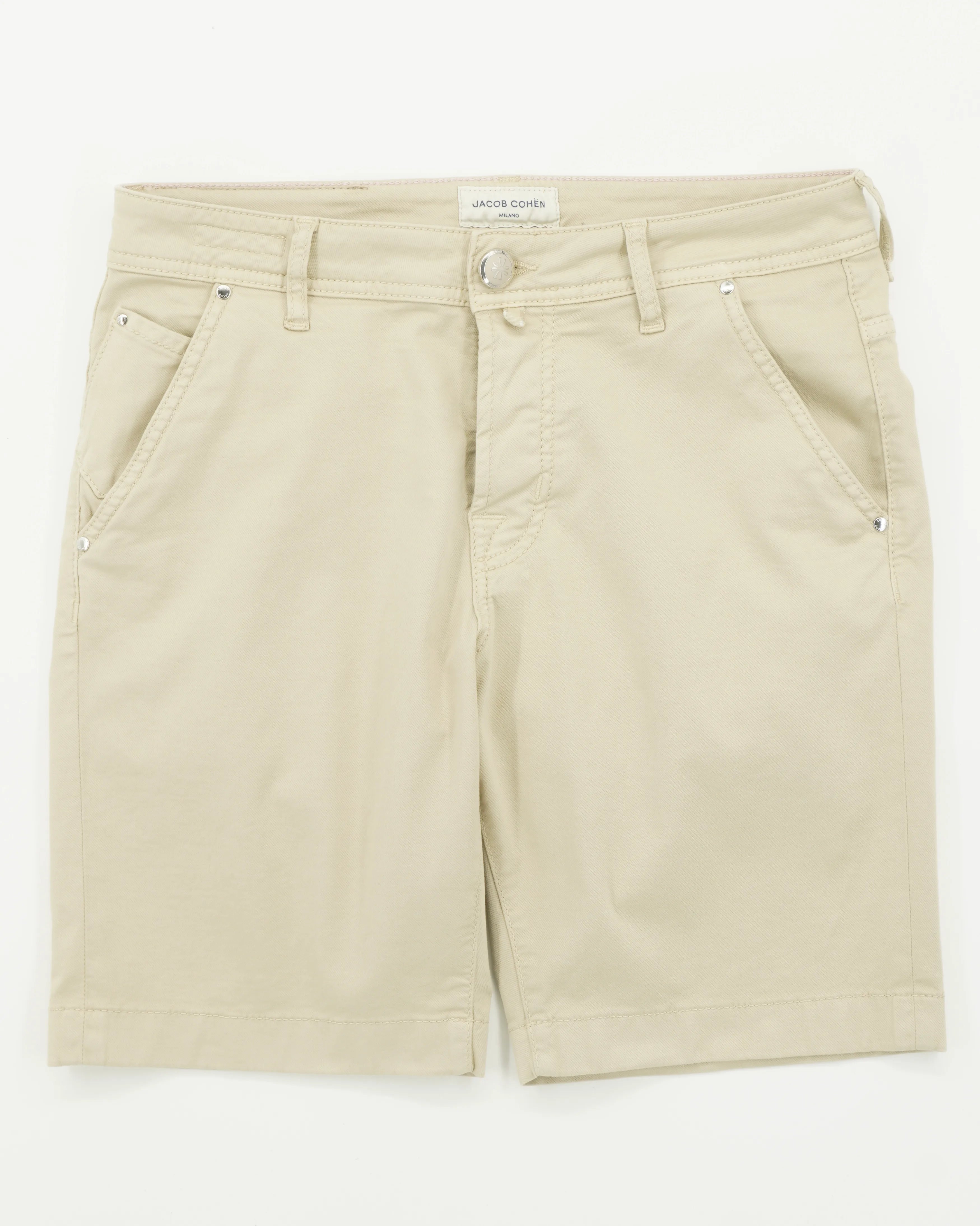 Jacob Cohen Shorts Lou Garment Dyed Light Beige