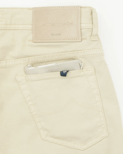 Jacob Cohen Shorts Lou Garment Dyed Light Beige