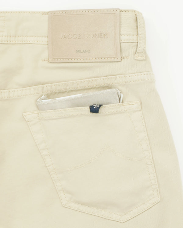 Jacob Cohen Shorts Lou Garment Dyed Light Beige