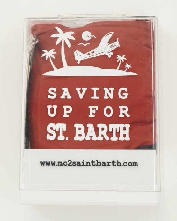 MC2 Saint Barth Swim Trunks Pantone Rhythmic Red